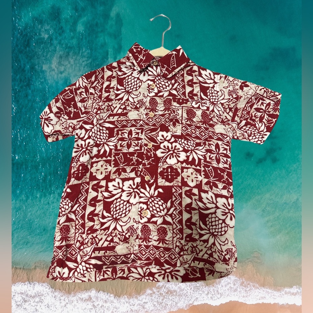 Van Heusen Boys ( kids) Hawaiian Shirt size 7
